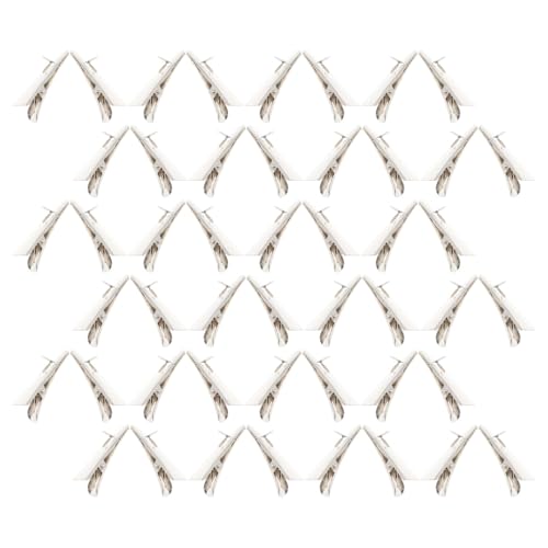 Hemobllo Pinzas Metálicas Mini de Cocodrilo 4,5 Cm, Pack 150 Unidades Resorte para Sujetar Fotos, Manualidades y Peinados, Clips Cabello para Mujeres, Accesorios Portafotos DIY