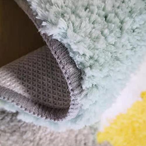 Tapis de bain en microfibre de polyester doux et absorbant - 8