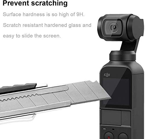 Image of M.G.R.J Tempered Glass Screen Protector for DJI Osmo Pocket 2 / Pocket 1 Camera (2 P'cs Set)