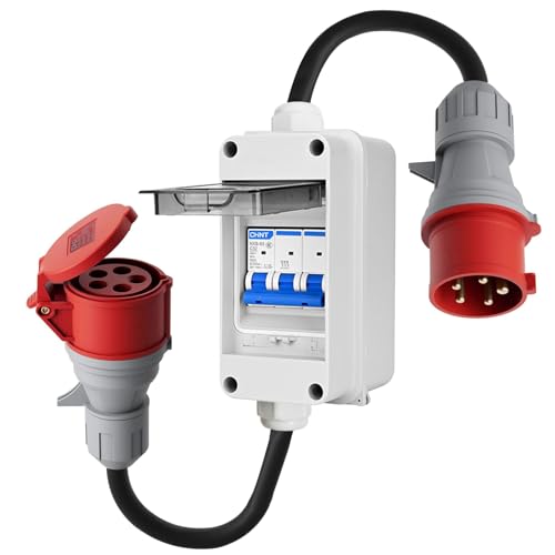 Adaptateur CEE 32A vers 16A pour sécuriser vos branchements triphasés IP44