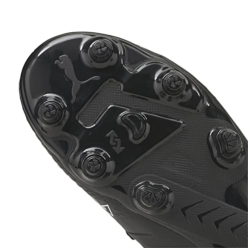 PUMA Puma Future Z 4.3 Soccer Shoe, Black White, 12 US Unisex Big Kid
