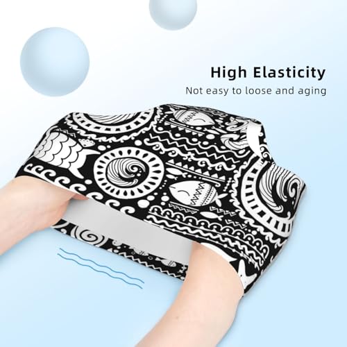 Polynesian Style Marine Tribal Girls' Underwear Soft Cotton Little Girls Panties Comfort Briefs4