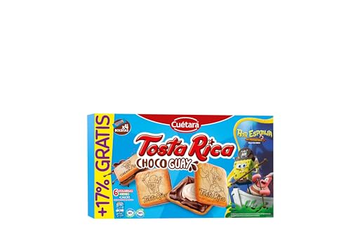 Cuétara Tosta Rica Chocoguay 144g + 17% gratis, (El embalaje puede variar)