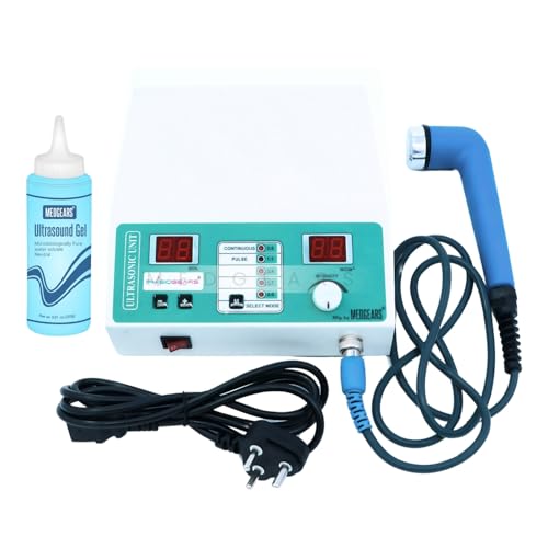 Physiogears Digital Unit Ultrasound Whole_Body Physiotherapy Machine For Pain Relief, Corded...