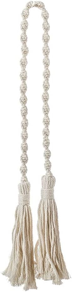FMURY Curtain Strap Yarn Strap Strap Rope Hook Storage Hand-Woven Tassel Strap Rope Decoration