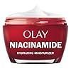 Olay Niacinamide Face Moisturizer, Firming Cream for Women, Non-Greasy - Anti-Wrinkle, Anti-Aging, Hydrating, Renewing, Stronger Skin Barrier, Smooths - Peptides, 1.7 Oz