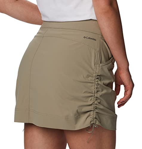 Columbia Women's Anytime Casual Skort, Tusk, Large