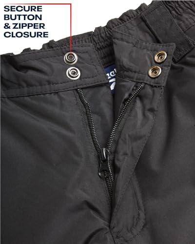 Reebok Boys' Snow Pants - Heavyweight Waterproof Snowboard Pants With Cargo Pocks thumb #3