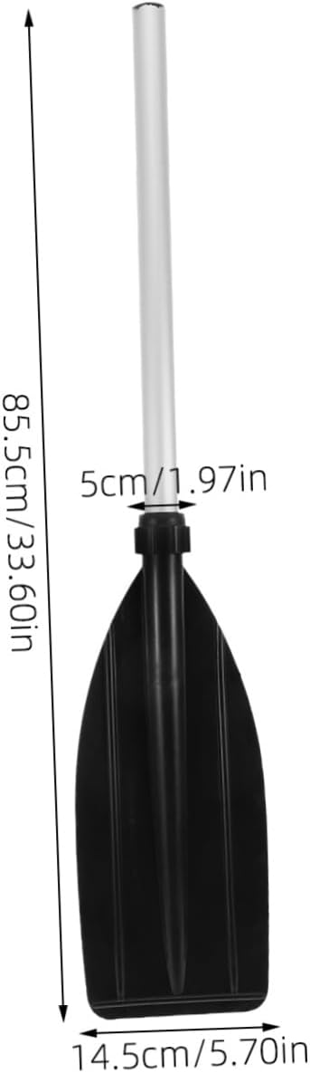 Ergonomic Handle Aluminum Paddle Replacement Paddle for Kayak Canoe Rafting Fishing Boat