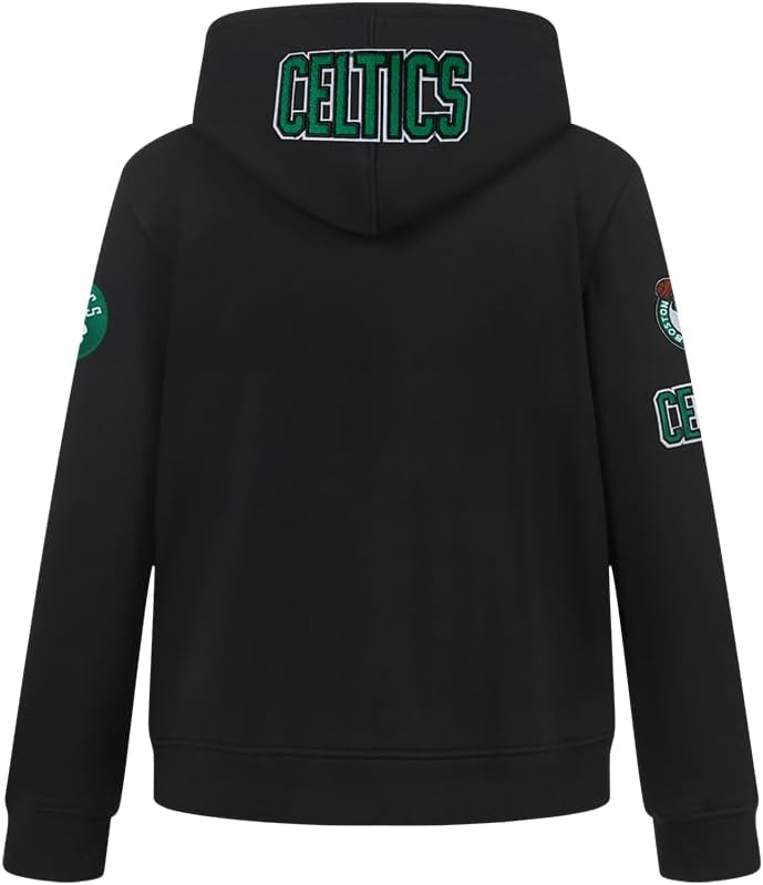Pro Standard Boys' Big NBA Boston Celtics Classic Player Fleece Pull Over Hoodie