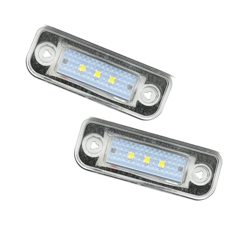 Luz de matrícula para coche Benz Clase C219 R171 recambio de lámpara trasera 2 uds