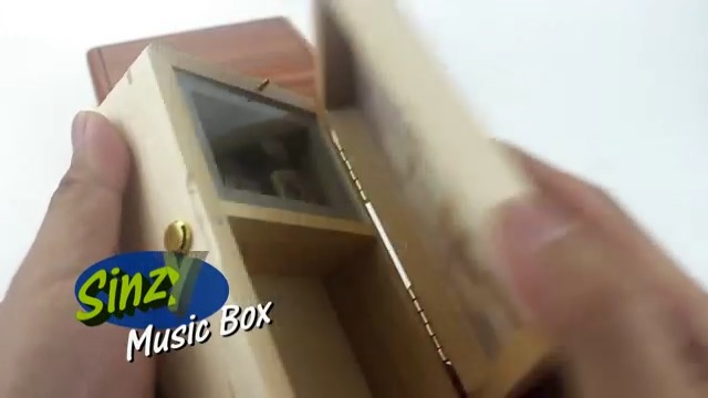 Amazon | Sinzyoオルゴール 木製 フォトフレームミュージックボックス