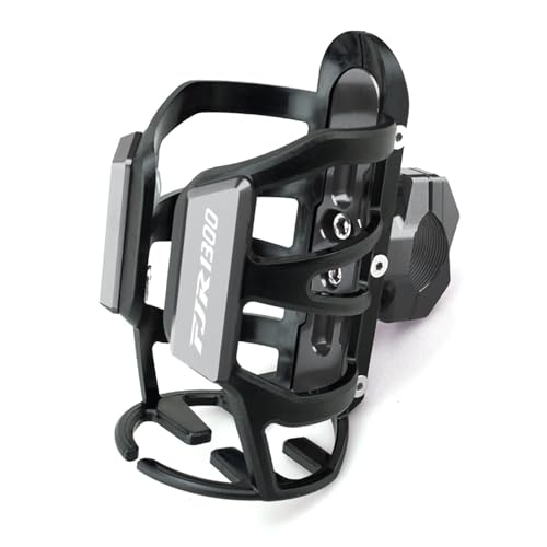Support tasse café moto gris pour les voyages en Yamaha FJR1300 de 2013 à 2026