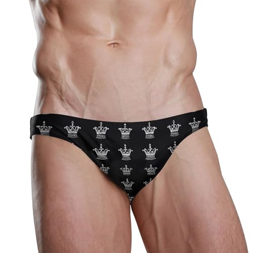 Crown Swim Briefs for Men Swimsuit Bikini Swimwear S B04047412
