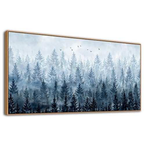 Green Leaf Wall Art Bathroom Wall Decor Eucalyptus Canvas Pictures Watercolor Modern Bohemia Botanical Canvas Artwork Conemporary Minimalism Canvas Art Prints for Bedroom Living Room Wall De