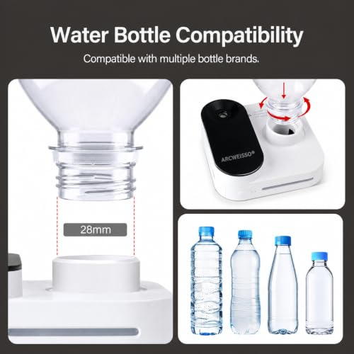 Portable Travel Humidifier, Mini Tankless Personal Humidifier with 5000mAh Battery, 23dB Quiet & Auto Shut-Off by ARCWEISSO - Used condition - Image 3