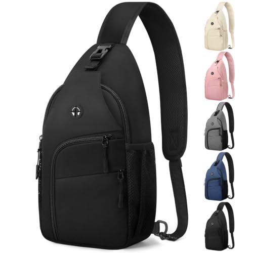 Pritent Crossbody Bags for Women Men Sling Bag Backpack Shoulder Bag