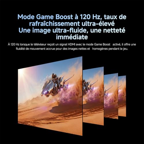 XIAOMI TV S Mini LED 55"(140 cm), QLED Mini LED Télévision, 4K UHD, Smart TV avec Google TV, HDR10+, Triple Tuner, DVB T2, 60Hz avec 120Hz Game Boost Mode, MEMC, Dolby Audio, Airplay 2