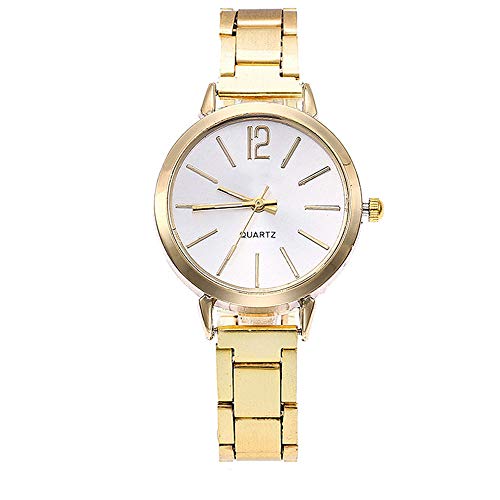 Image of Toodii Casual Quartz Stainless Steel Band Marble Strap Watch Analog Wrist Watch