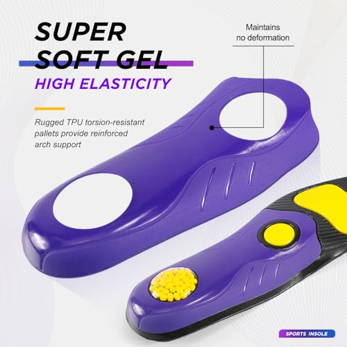 Plantillas para Fasciitis Plantar con Soporte Alto para Hombre y Mujer miniatura 6