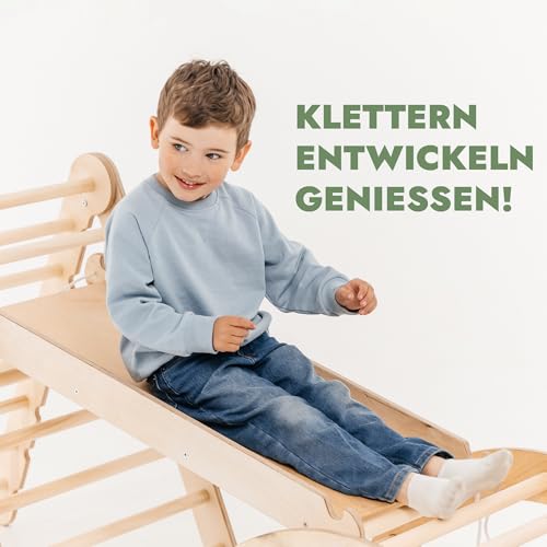 Foto von Goodevas Montessori Kletterdreieck Set