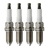 4Pcs 90919-C1006 FK16HBR-J8 Dual Iridium Spark Plug Compatible For Toyota Camry 2015-2016 2.0L ES200