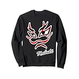 歌舞伎 カブキ Kabuki【顔】日本 文化 和柄 面白い トレーナー