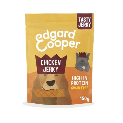 Edgard & Cooper Chuches para Perros y Cachorros Premios Golosinas Natural Sin Cereales 150g Pollo Fresco Sabrosas con proteínas de Calidad para decirle Que le Quieres