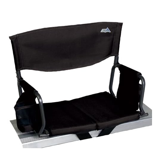 Rio Gear Stadium Arm Chair, Black