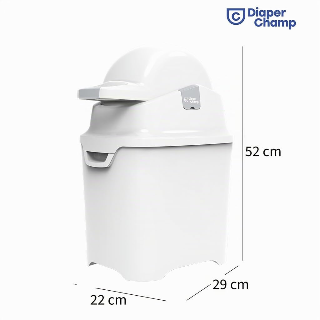 DiaperChamp 2101 Diaperpail, Windeleimer, weiß