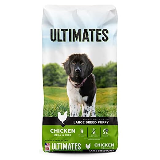 Ultimates Large Breed Puppy Dry Dog Food 28 lb
