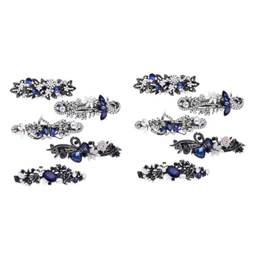 Pinces cheveu femmes FRCOLOR barrettes à cheveux strass nœud épingles filles couvre-chef