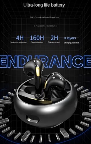 Image of Ear Spin True Wireless in Ear Earbuds, Bluetooth 5.4, 35ms Low Latency Gaming Mode, 50Hrs Playtime Fast Charging, HiFi DSP Sound, Quad-Mic ENC, 13mm Driver, IPX6 Water Resistance. (White)
