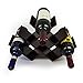 Sorbus® Wine Rack Butterfly - Stores 8 Bottles of Wine - Sleek and Chic Looking - Minimal Assembly Required