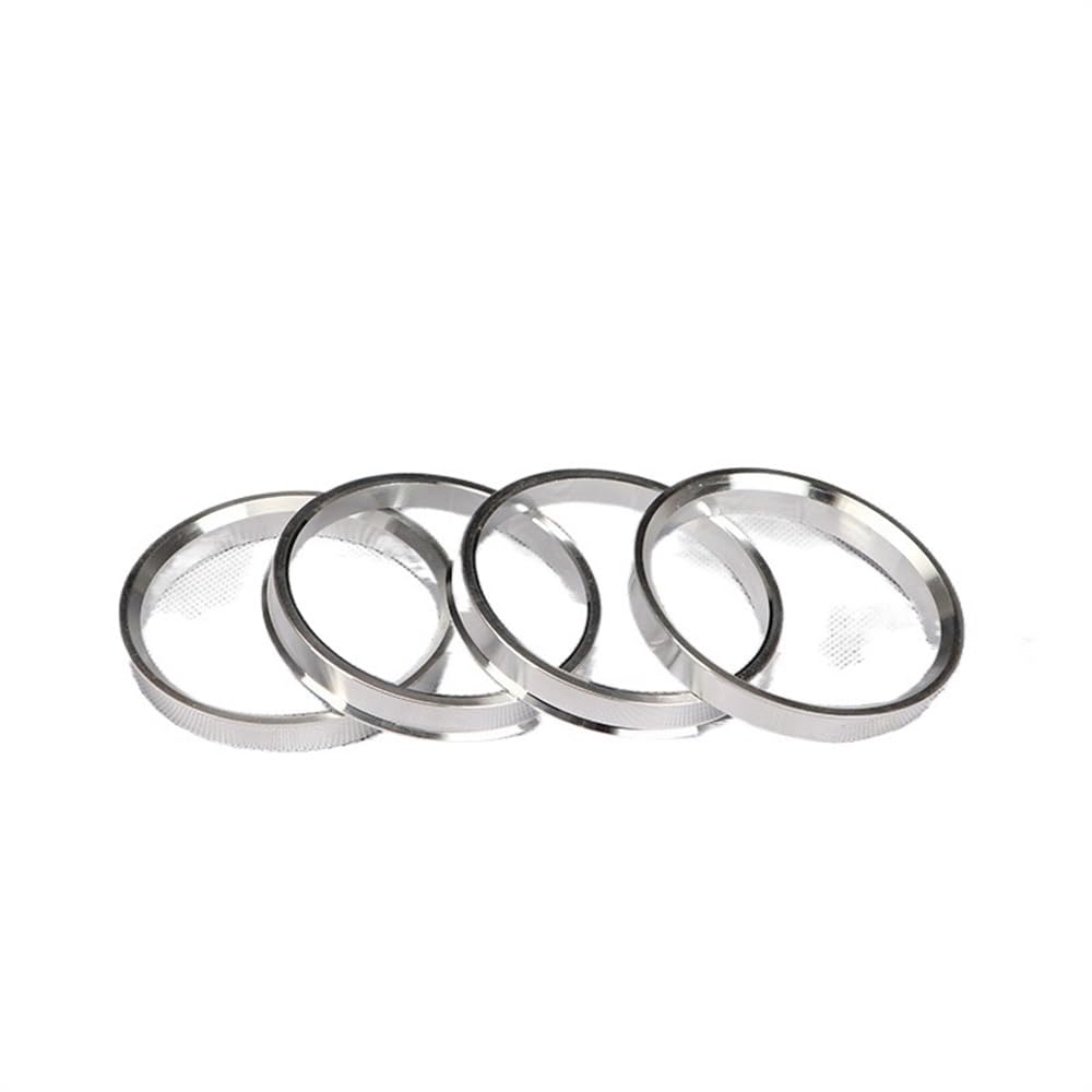 Zentrierringe 4 Stück Auto Aluminium Nabenringe Nabe Zentrierring Radbohrung(108.1-95.3mm)