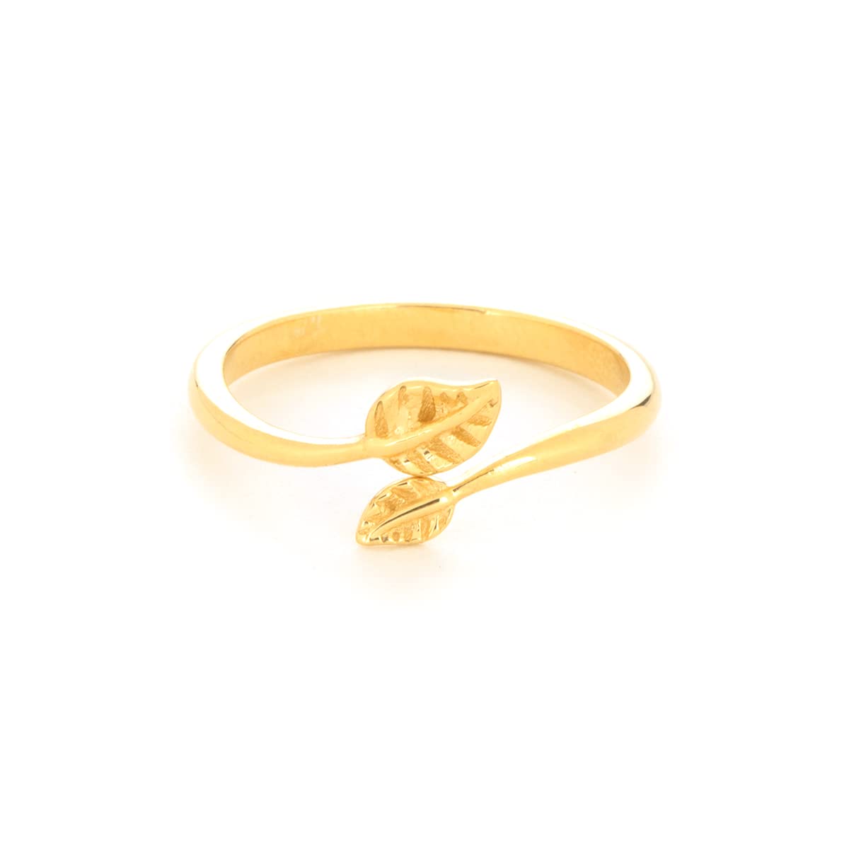 Shaya by CaratLane Leaf of Faith Ring in Gold Plated 925 Silver (B09Z6SFJMZ) Amazon Price History, Amazon Price Tracker