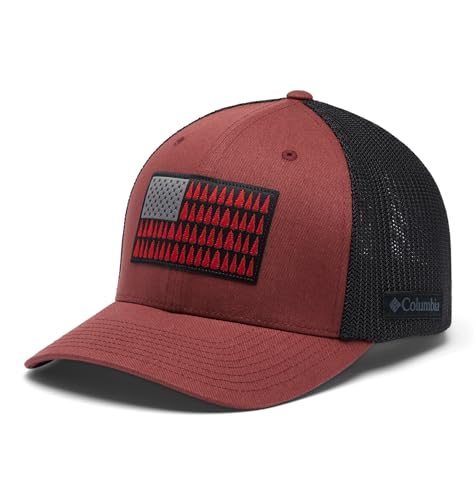 Image of Columbia Unisex Adult PFG Logo Mesh Ball Cap