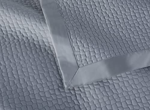 Peacock Alley Hamilton Quilted Coverlet, Blue, King/California King