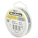 19 Strand Stainless Steel Bead Stringing Wire.015 in (0.38 mm), Satin Silver, 30 ft (9.2 m)