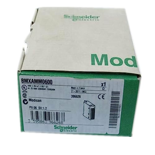 Módulo analógico BMXAMM0600 para lecturas PLC precisas en caja 5