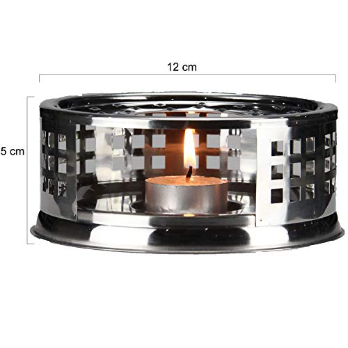 Teabloom Tea Warmer - Stainless Steel Teapot Warmer With Tea Light Candle #TOP1