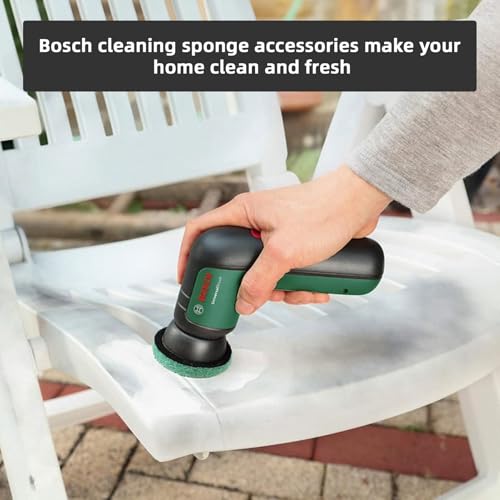 18 STK Aufsatz für Bosch Universal Brush Kompatibel mit Bosch Home/Garden6033,Bosch reinigungsbürste,3X(Mikrofaserpad,Schaumstoffpad,Hochleistungspad,Küchenpad,Schmirgelfaserpad,Multi-Use Pad)