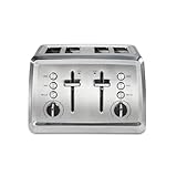 Hamilton Beach 4 Slice Toaster with Extra-Wide Slots, Bagel Setting, Toast...