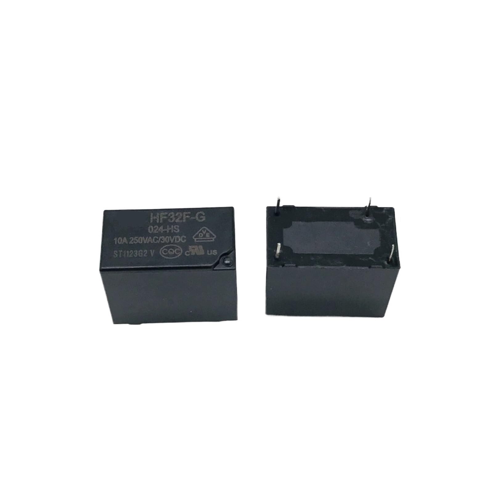 Relé JZC HF32F-G-012-HS Normally Open 10A micro interruptor de bobina DC 2