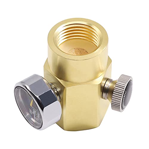 Adaptador de recarga de cilindro de co2 garrafa de refrigerante de latão grande para pequeno mini co