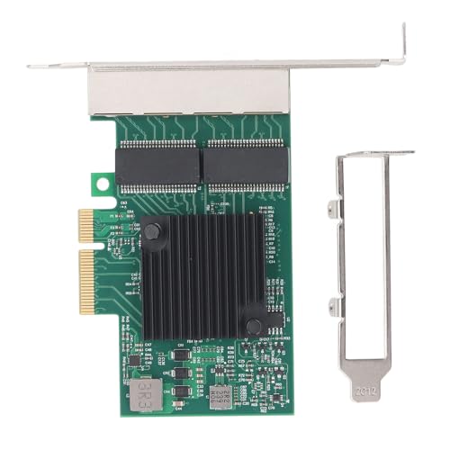 Tarjeta de red Gigabit Ethernet, interfaz PCIe x4, estándar IEEE 802.3ab, 1000Mbps, con 8 indicadores LED para computadora de escritorio miniatura 6