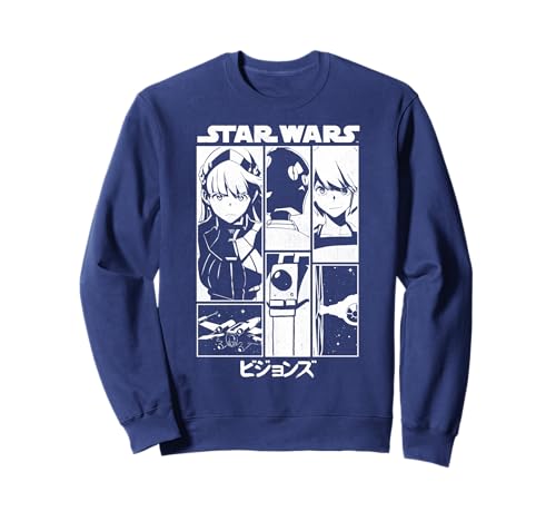Idée cadeau Star Wars Visions sweatshirt original pour anniversaire