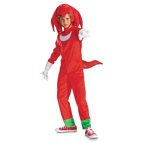 Disfraz infantil Knuckles deluxe para niños miniatura 5