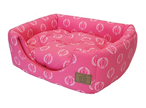 Cama Fábrica Pet para Cães, Grande, Rosa