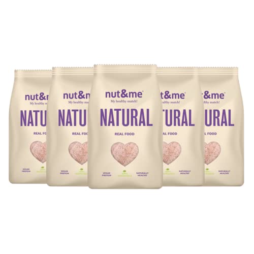 Cáscara de psyllium 850 gr nut&me | Keto| Sin aditivos | Alto en proteínas| Sin OGM | Vegano | Pack 5 x 170 gr